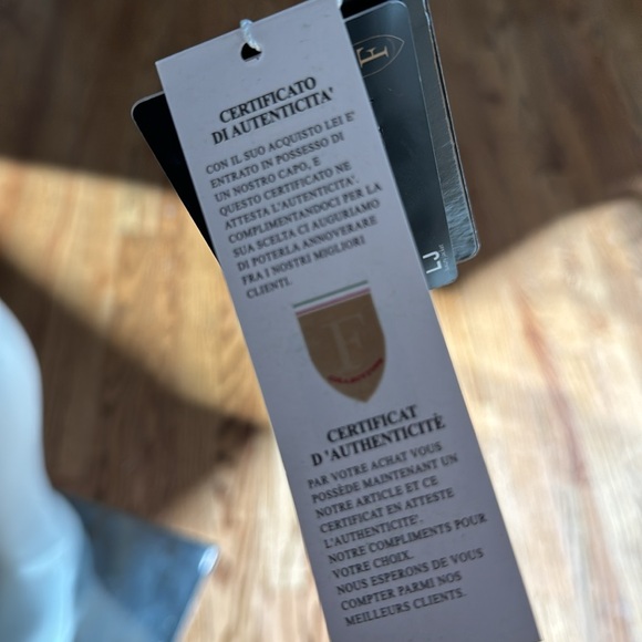 F Collection Suede Jacket.  This jacket certifies Authenticity. - Picture 9 of 9